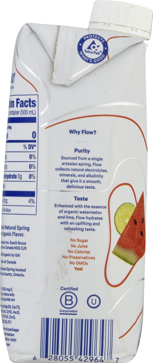 slide 6 of 13, Flow Water Alkaline Watermelon Lime, 16.9 oz