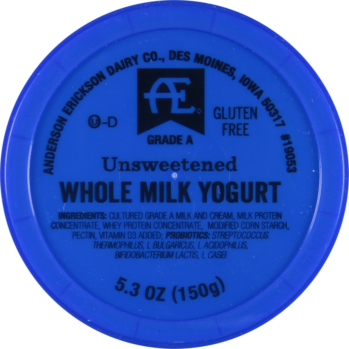 slide 3 of 11, AE Dairy Whole Milk Unsweetened Yogurt 5.3 oz, 5.3 oz