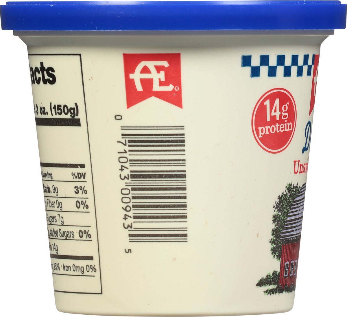 slide 4 of 11, AE Dairy Whole Milk Unsweetened Yogurt 5.3 oz, 5.3 oz