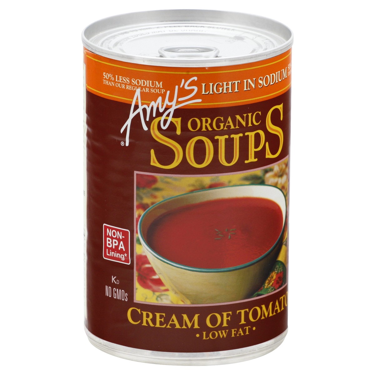 slide 9 of 9, Amy's Kitchen Light in Sodium Cream of Tomato Soup, 14.5 oz