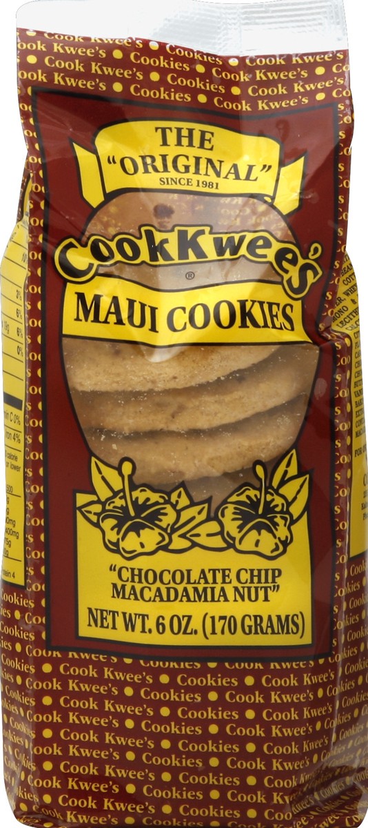 slide 3 of 5, CookKwees Chocolate Chip Macadamia Nut Cookies, 