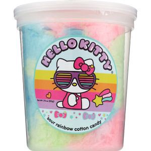 slide 1 of 1, Fairy Tales Hello Kitty Sour Cotton Candy Tub- 1.75 oz, 1.75 oz