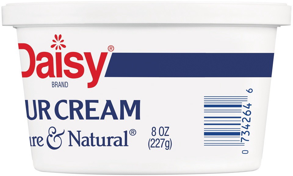 slide 5 of 8, Daisy Sour Cream Pure & Natural, 8 oz