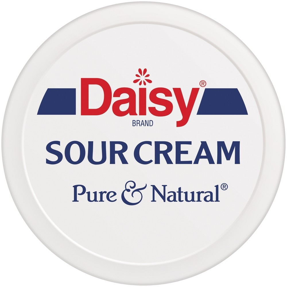 slide 4 of 4, Daisy Sour Cream Pure & Natural, 8 oz
