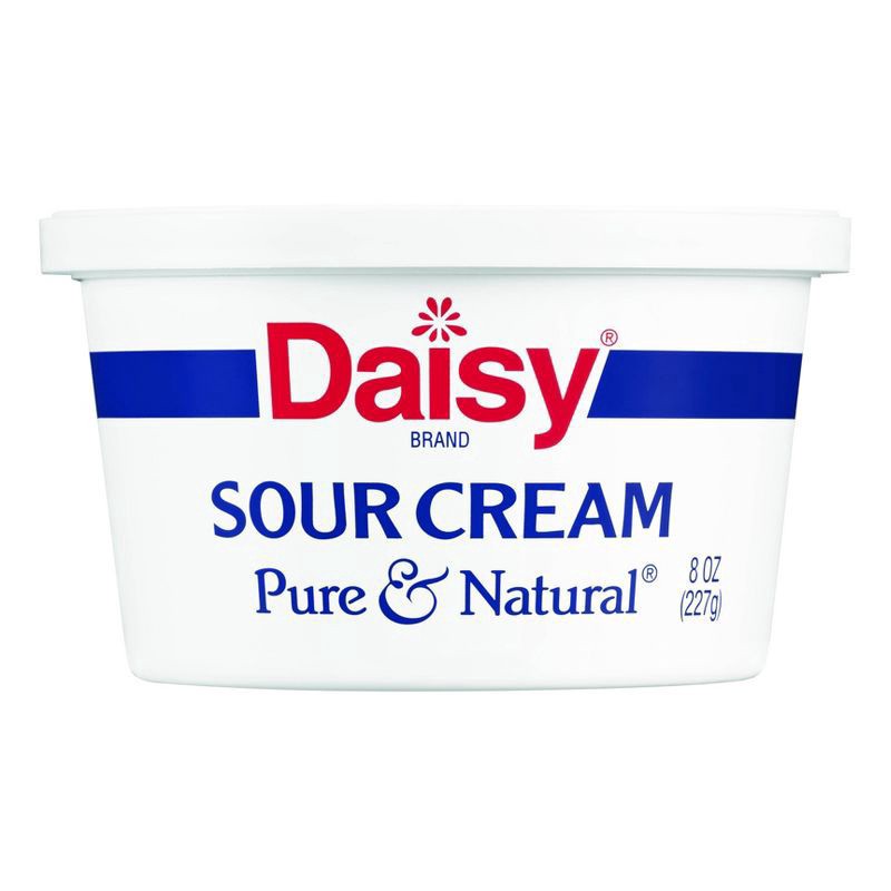 slide 1 of 8, Daisy Sour Cream Pure & Natural, 8 oz