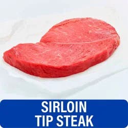 Choice Round Sirloin Tip Beef Steaks (1-2 per Pack)