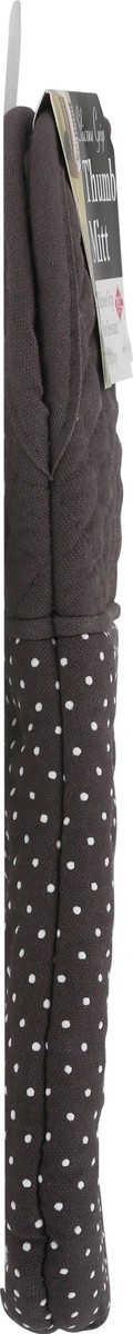 slide 5 of 9, Ritz Graphite Silicone Grip Thumb Mitt 1 ea, 1 ea