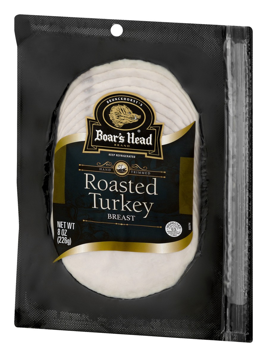 slide 8 of 9, Boar's Head Oven Roasted Turkey Breast, 8 oz