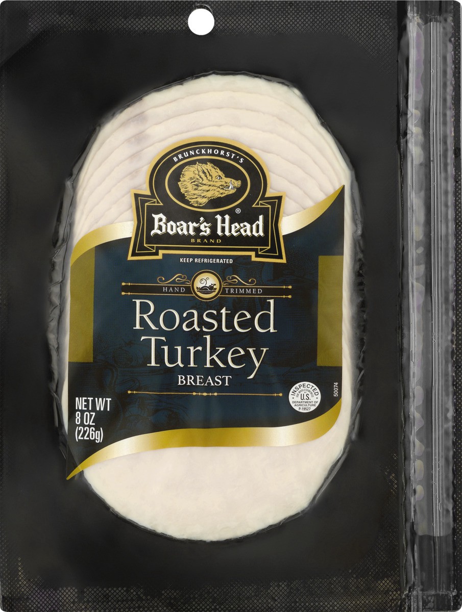 slide 4 of 9, Boar's Head Oven Roasted Turkey Breast, 8 oz