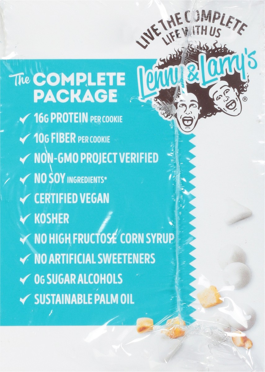 slide 8 of 9, Lenny & Larry's The Complete Cookie, White Chocolate Flavored Macadamia, 4oz- 4ct, 16 oz