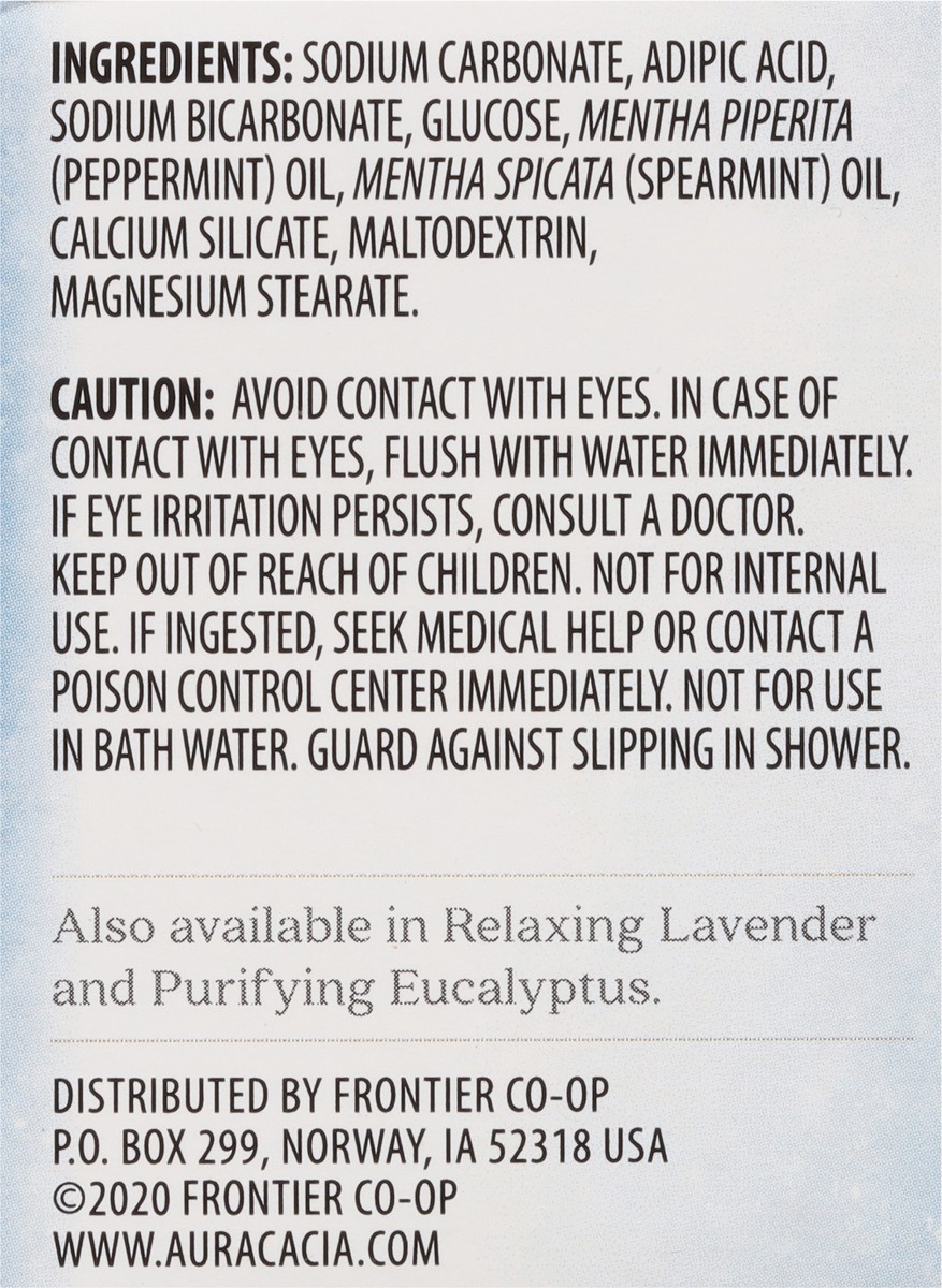 slide 8 of 11, Aura Cacia Reviving Peppermint Aromatherapy Shower Tablets, 3 oz