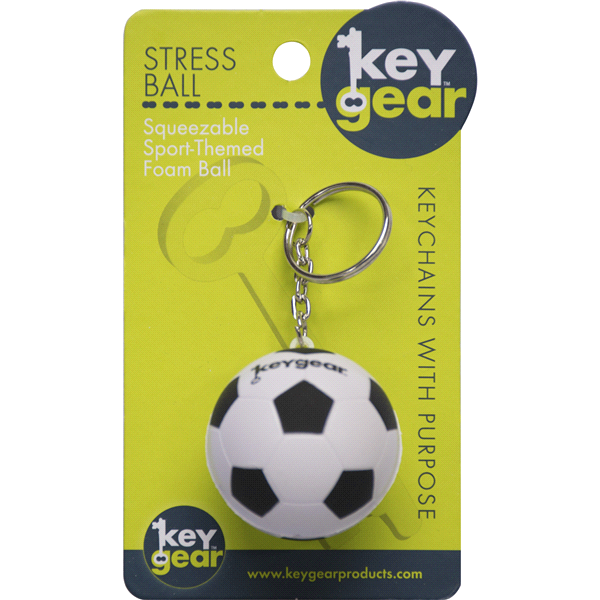 slide 1 of 1, KeyGear Soccer Stress Ball, 1 ct