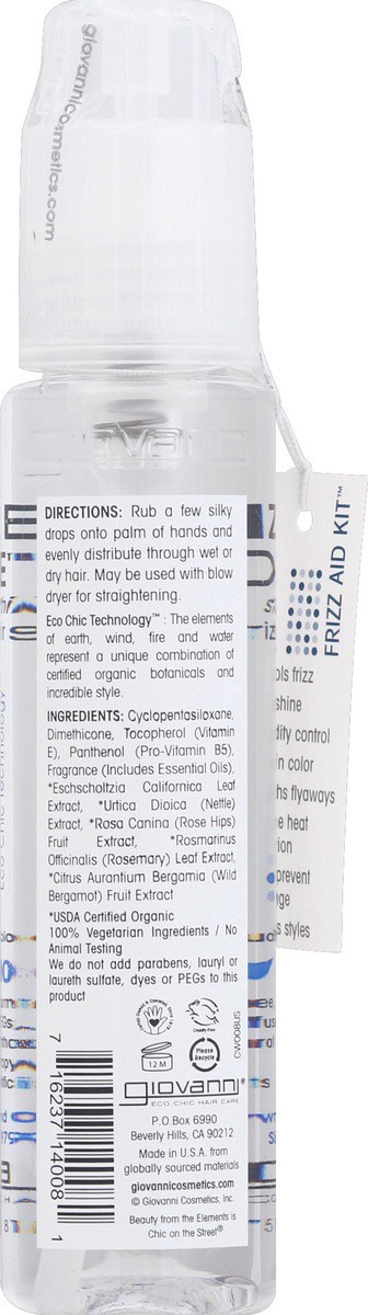 slide 5 of 6, Giovanni Frizz Be Gone Hair Serum, 2.75 fl oz