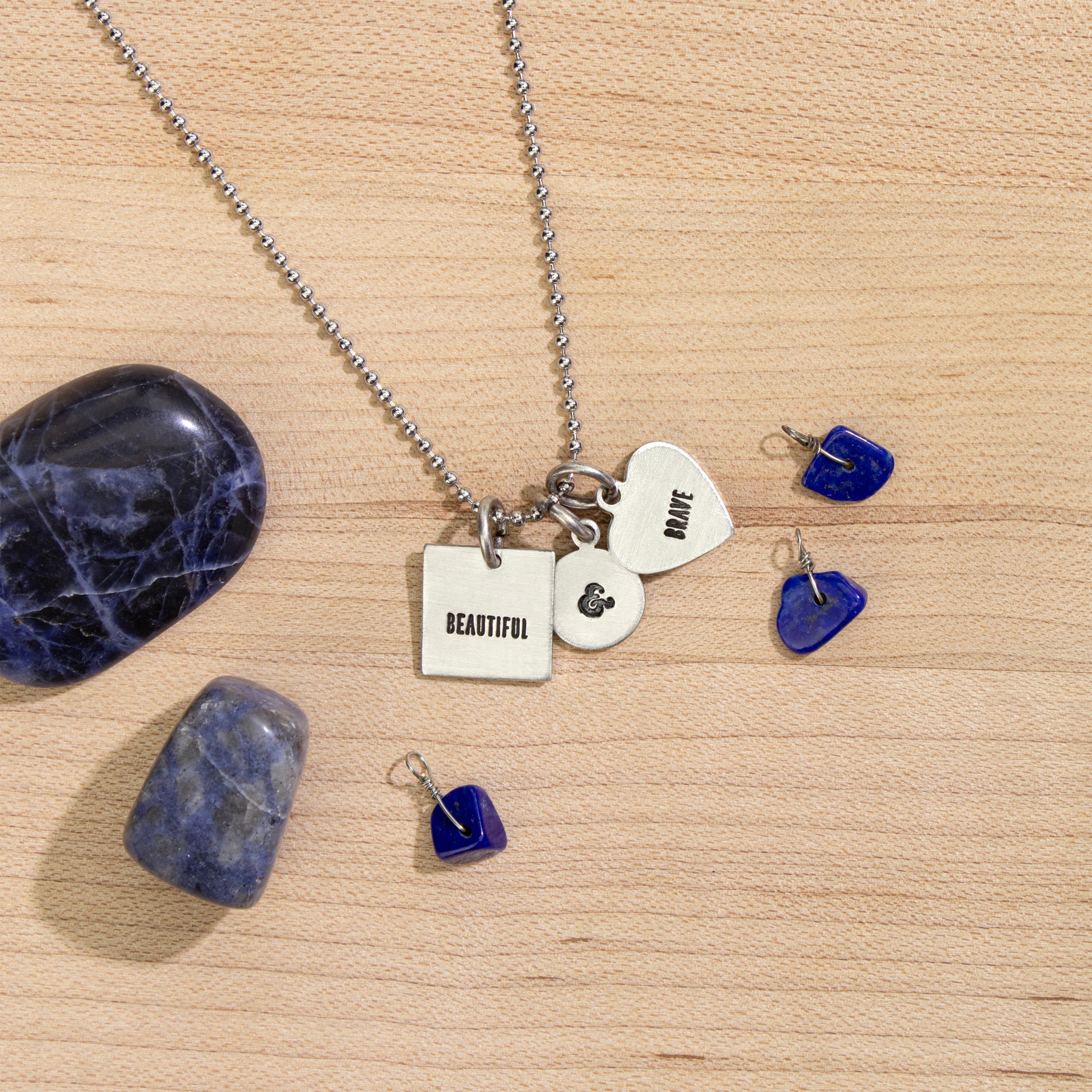 slide 2 of 5, Impressart 6mm & 9.5mm Inspirational Metal Stamps Pack, 6 mm