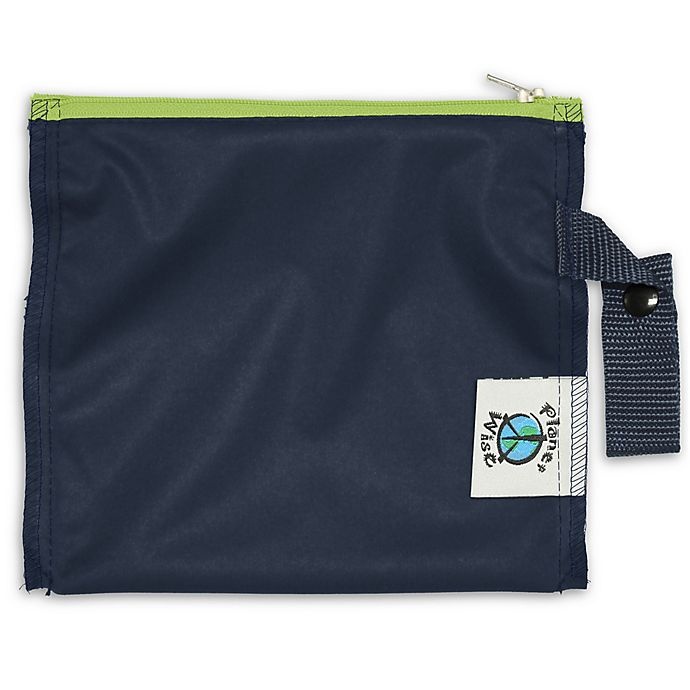 slide 1 of 1, Planet Wise Mini Lite Snack Bag - Navy, 1 ct