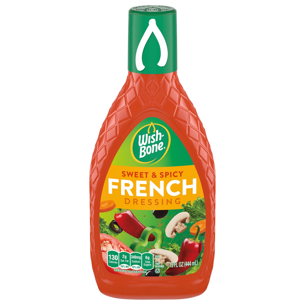 slide 1 of 5, Wish-Bone Sweet & Spicy French Dressing 15 fl oz, 15 fl oz