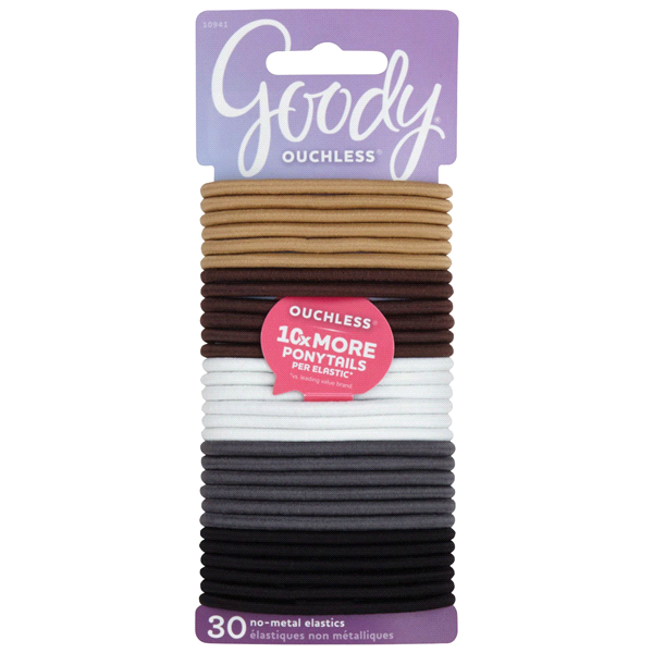 slide 1 of 2, Goody Ouchless Elastics Java Bean, 30 ct