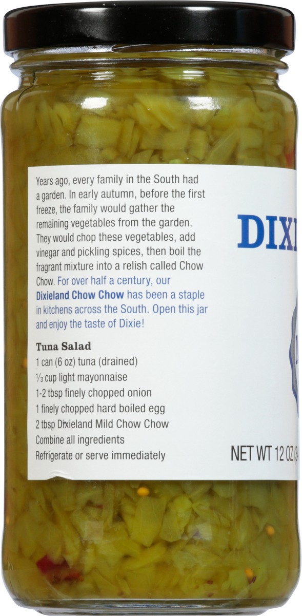 slide 7 of 9, Dixieland Mild Chow Chow Pickles 12 oz, 12 oz