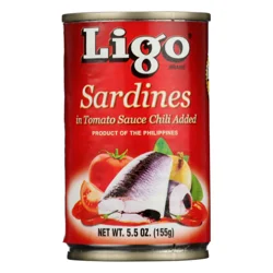 Ligo Chili Added Sardines in Tomato Sauce 5.5 oz