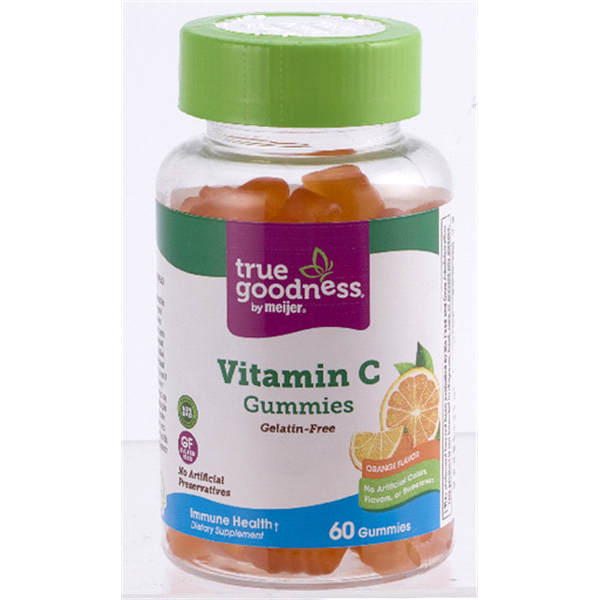 slide 1 of 1, True Goodness Vitamin C Gummies, 60 ct