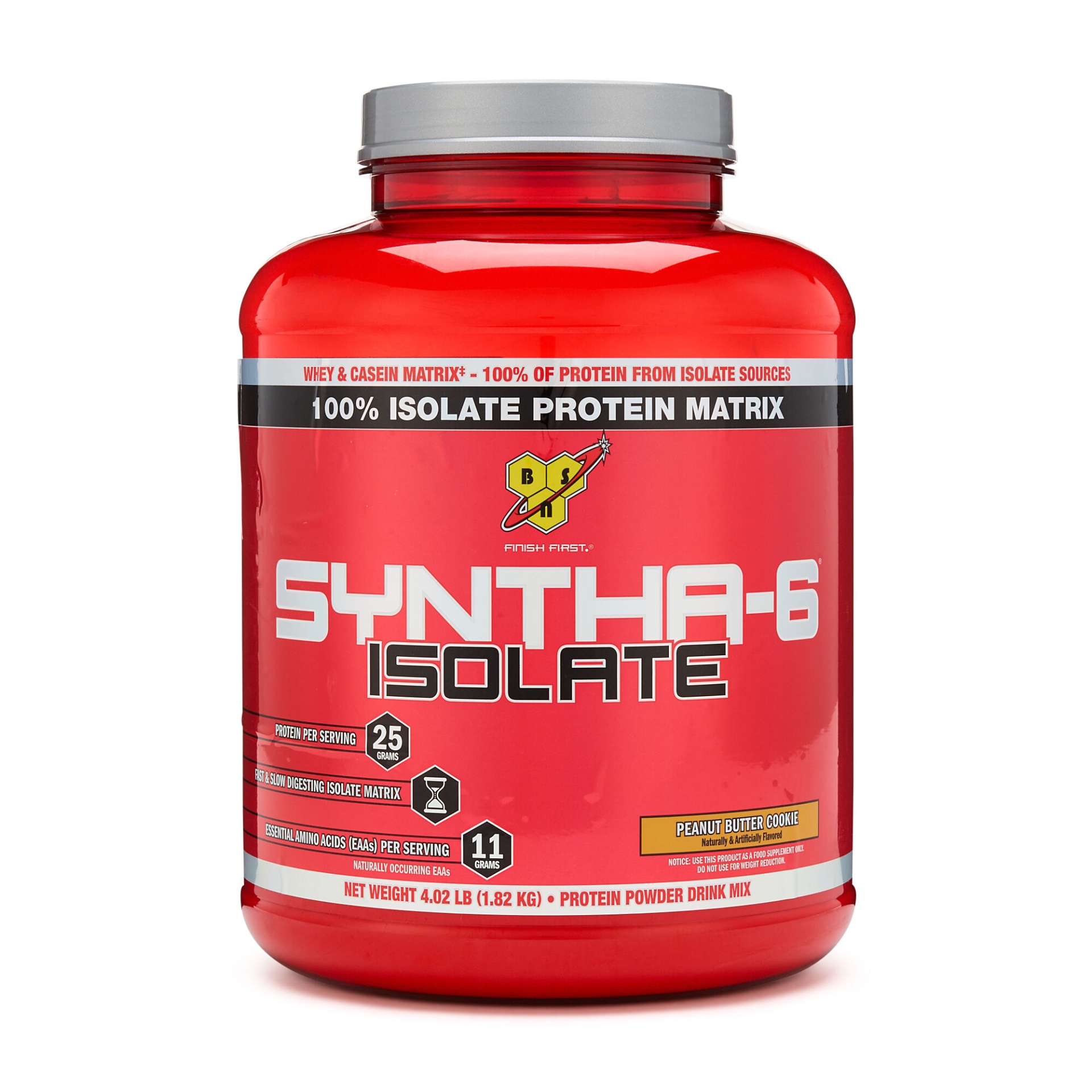 slide 1 of 1, BSN Syntha-6 Isolate - Peanut Butter Cookie, 4 lb