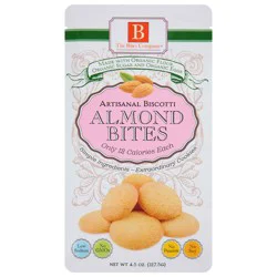Bites Company Organic Almond Biscotti Bites