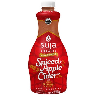 slide 1 of 1, Suja Spiced Apple Cider - 46 oz, 46 oz