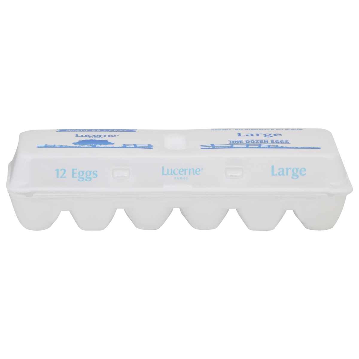 slide 1 of 9, Lucerne Dairy Farms Eggs Large, 