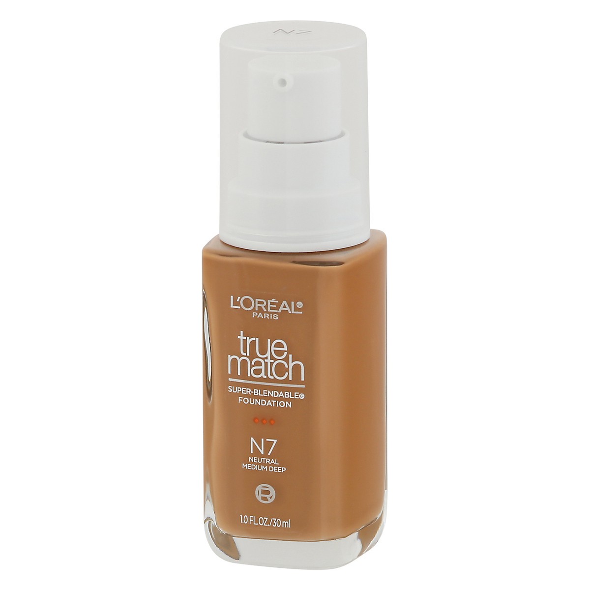 slide 8 of 9, L'Oréal True Match Neutral Medium Deep N7 Super-Blendable Foundation 1.0 fl oz, 1 fl oz