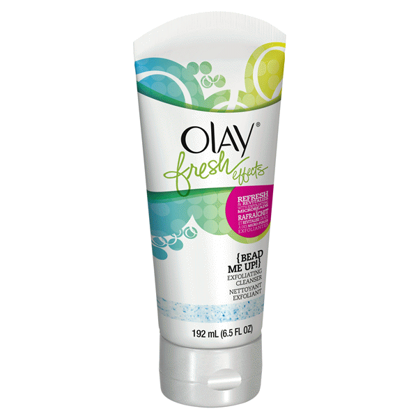 slide 1 of 1, Olay Fresh Effects Bead Me Up! Exfoliating Cleanser, 6.5 oz