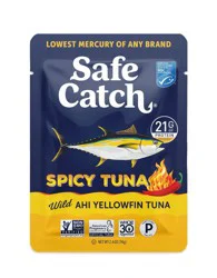 Safe Catch® Wild Yellowfin Tuna Single Serve Pouch