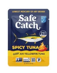 Safe Catch® Wild Yellowfin Tuna Single Serve Pouch