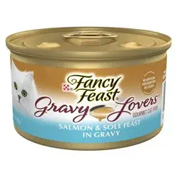 Fancy Feast Purina Fancy Feast Gravy Lovers Cat Food, Salmon & Sole in Gravy