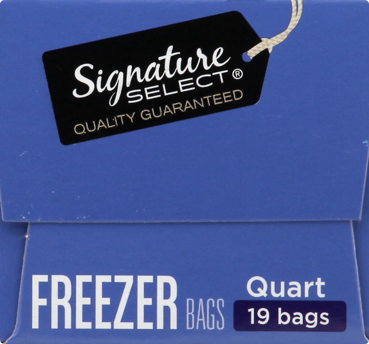 slide 5 of 9, Signature Select Freezer Bags 19 ea, 19 ct