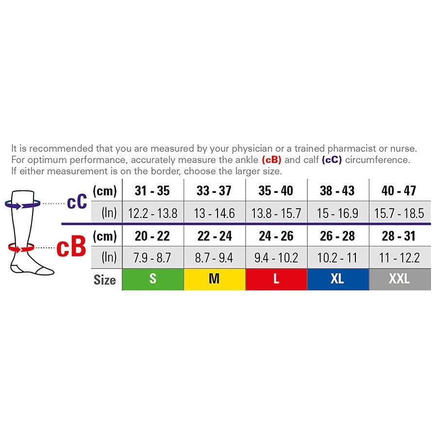 slide 5 of 5, Neo G Beige Large 20-30 mmHg Open Toe Firm Therapeutic Knee Highs 1 ea, 1 ct