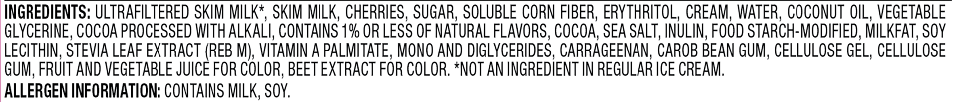 slide 2 of 4, Halo Top Cherry Chocolate Chunk Light Ice Cream Pint, 16 fl oz, 16 fl oz