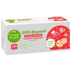 Simple Truth 100% Recycled Paper Napkins
