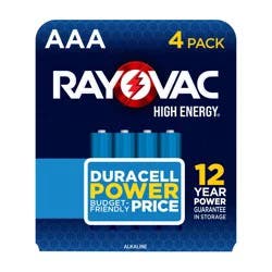 Rayovac High Energy Alkaline AAA Batteries ( 4 -Pack)
