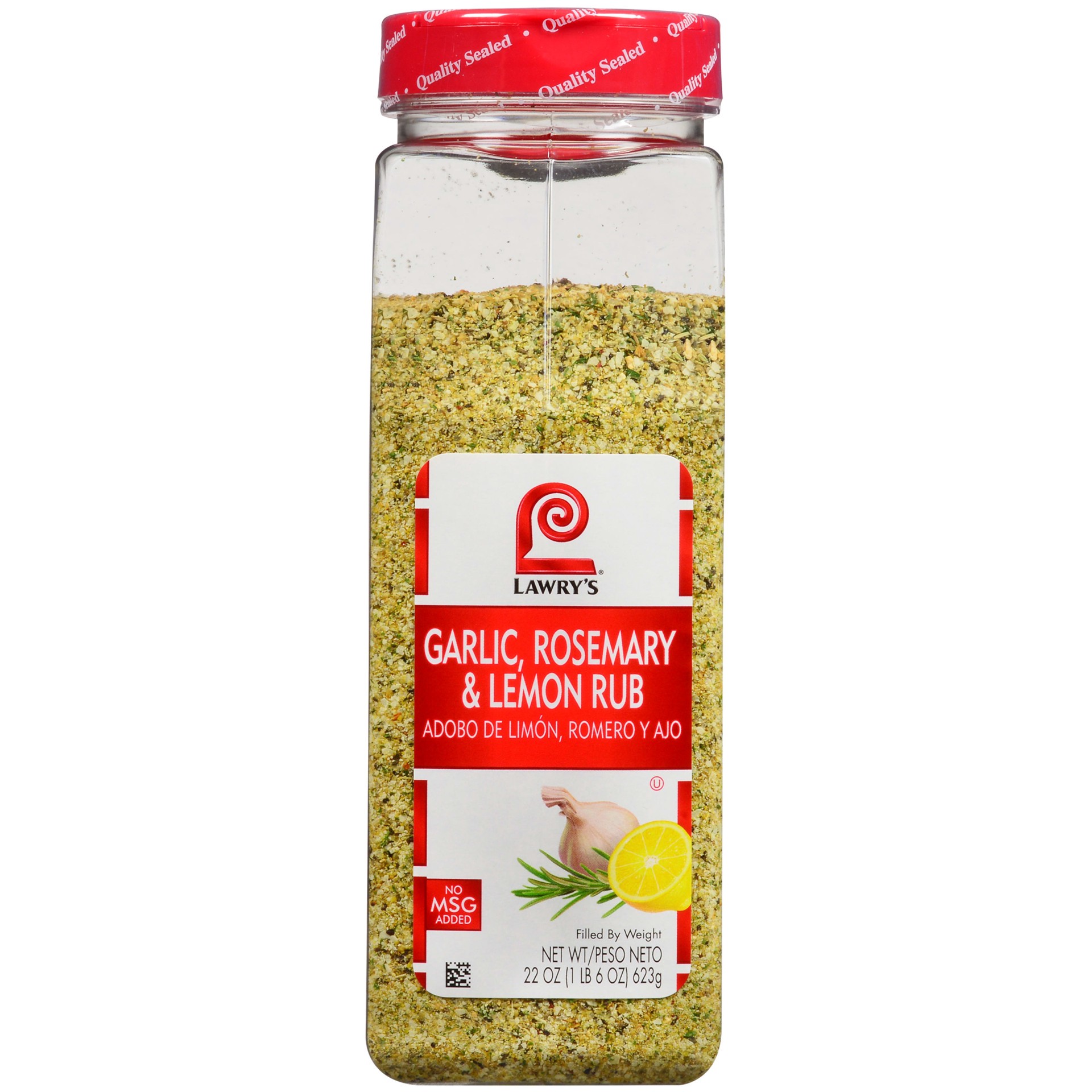 slide 1 of 4, Lawry's Garlic, Rosemary & Lemon Rub, 22 oz, 22 oz