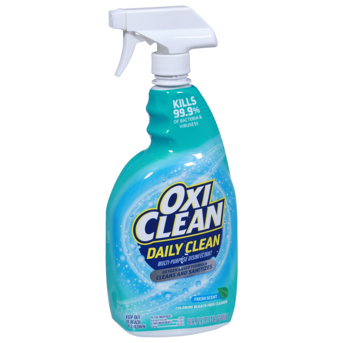slide 3 of 9, Oxi-Clean Daily Clean Multi-Purpose Disinfectant, 30oz., 30 fl oz