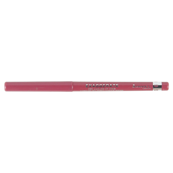 slide 1 of 4, Rimmel Exaggerate Full Color Lip Liner, Enchantment, 1 ct