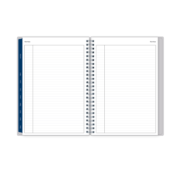 slide 4 of 7, Blue Sky 2026 Blue Sky Weekly/Monthly Planner, 5-7/8"" x 8-5/8"", Passages/Solid Gray, January To December, 152901, 1 ct