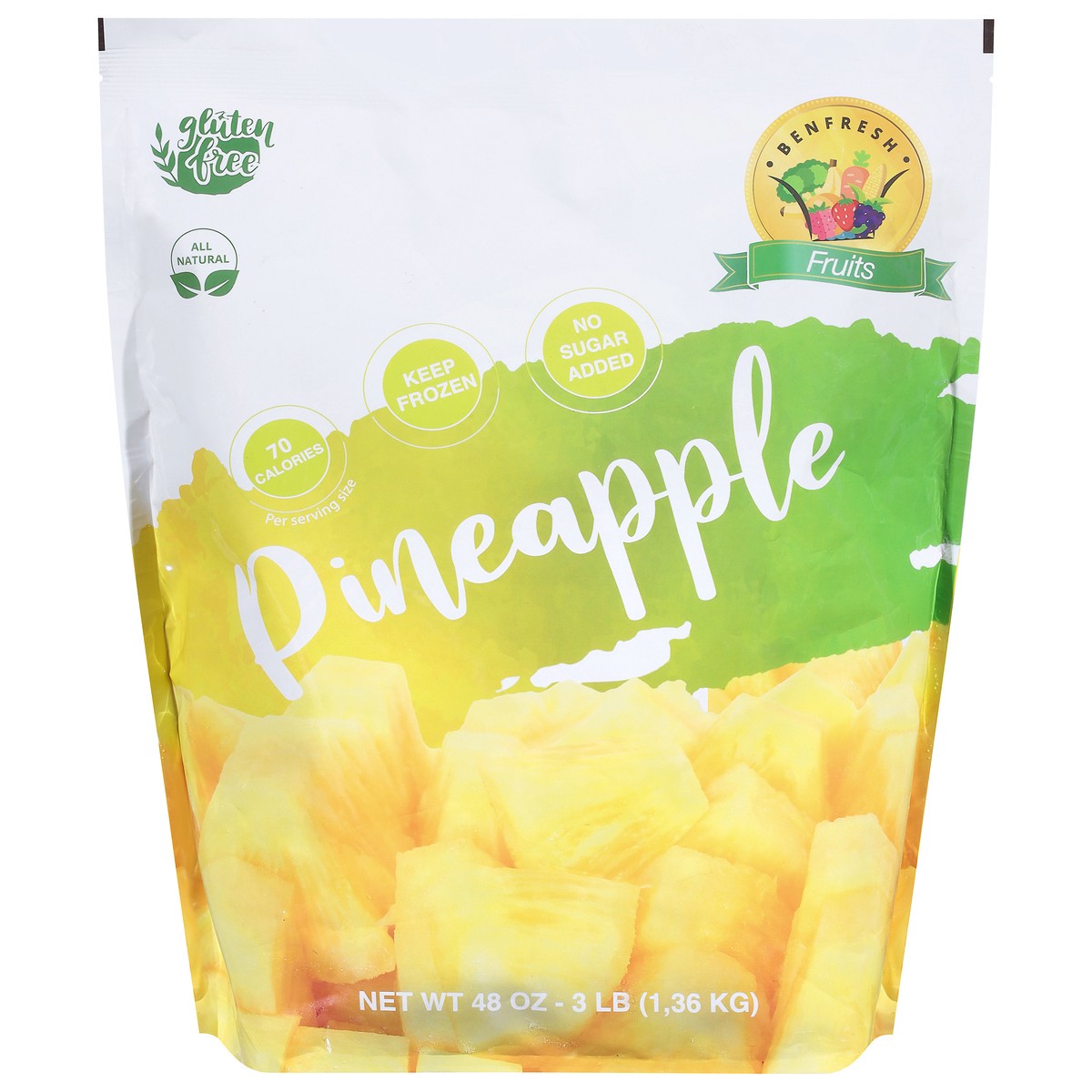 slide 1 of 9, Benfresh Pineapple, 3 lb
