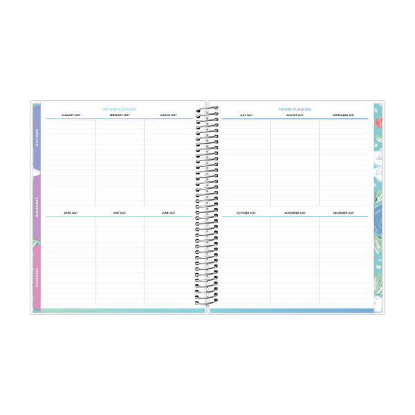 slide 3 of 9, Blue Sky 2026 Blue Sky LiveWell™ Weekly/Monthly Planner, 7"" x 9"", Mira, January To December, 152741, 1 ct