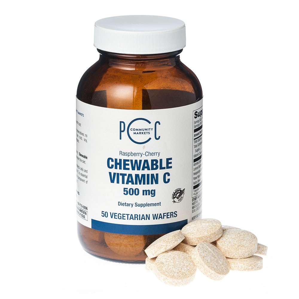 slide 1 of 1, PCC Chewable Vitamin C (Chewables), 50 ct