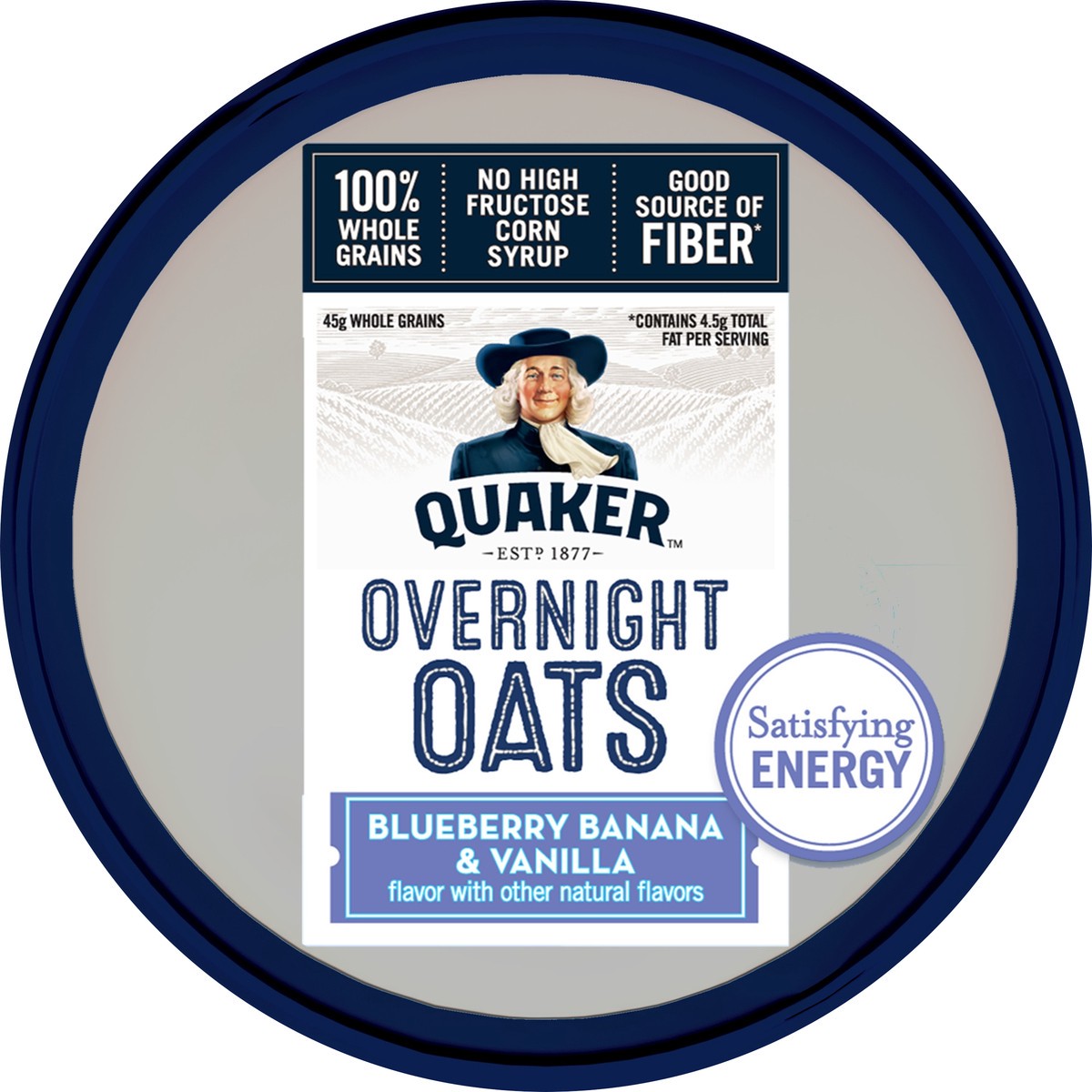 slide 4 of 6, Quaker Overnight Oats, 2.29 oz