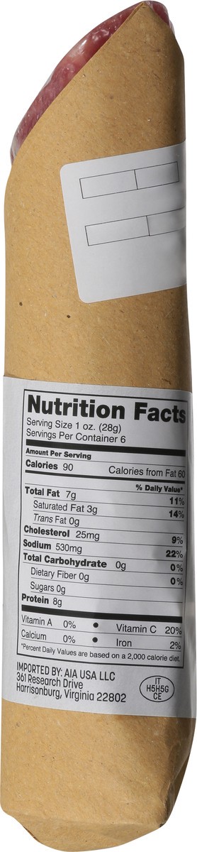 slide 13 of 13, Negroni Sopressata Chub, 6 oz