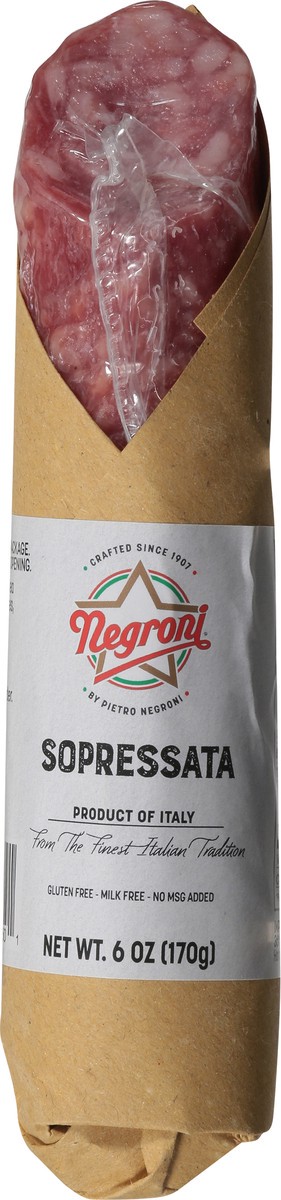slide 4 of 13, Negroni Sopressata Chub, 6 oz