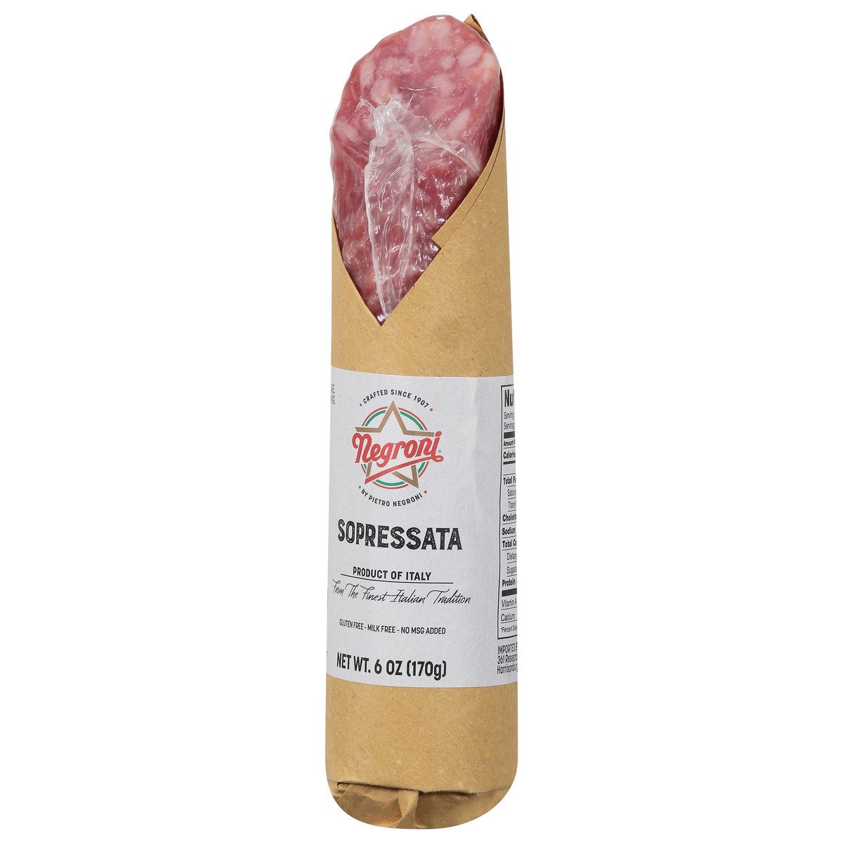 slide 2 of 13, Negroni Sopressata Chub, 6 oz