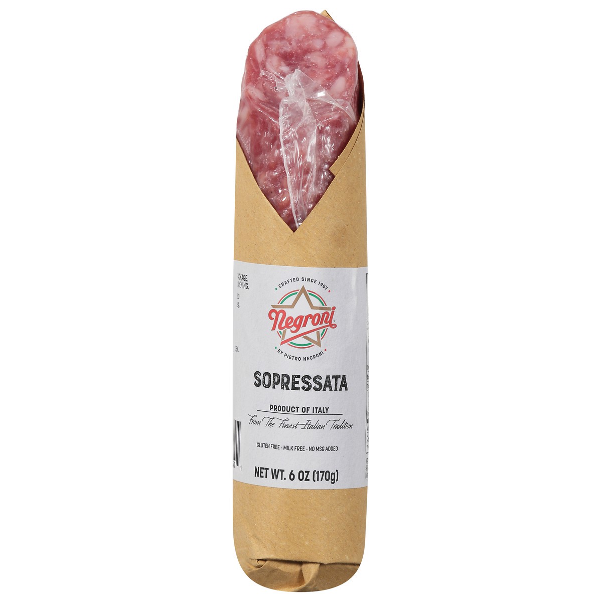 slide 3 of 13, Negroni Sopressata Chub, 6 oz